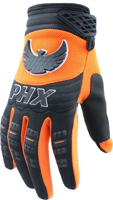 PHX Helios Gloves - Surge, Orange, Adult, Small