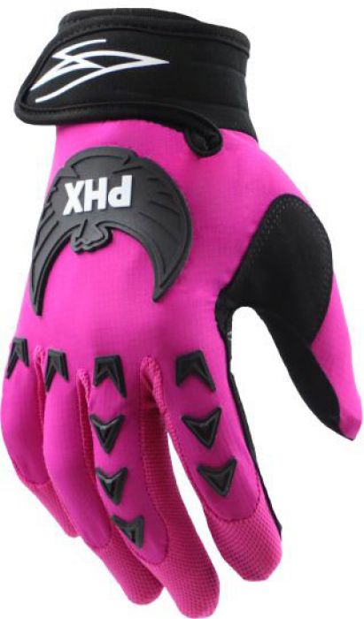PHX Mudclaw Gloves - Tempest, Pink, Adult, Small