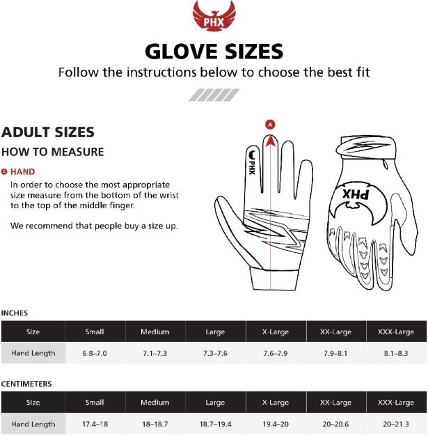 PHX Mudclaw Gloves - Tempest, Red, Adult, Small