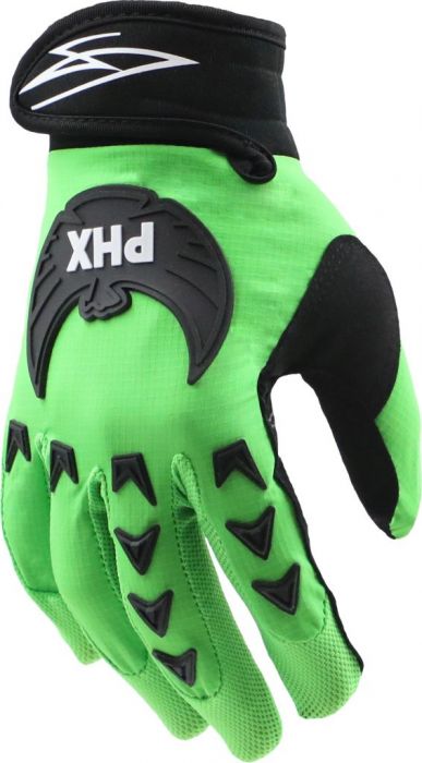PHX Mudclaw Gloves - Tempest, Green, Youth, Small