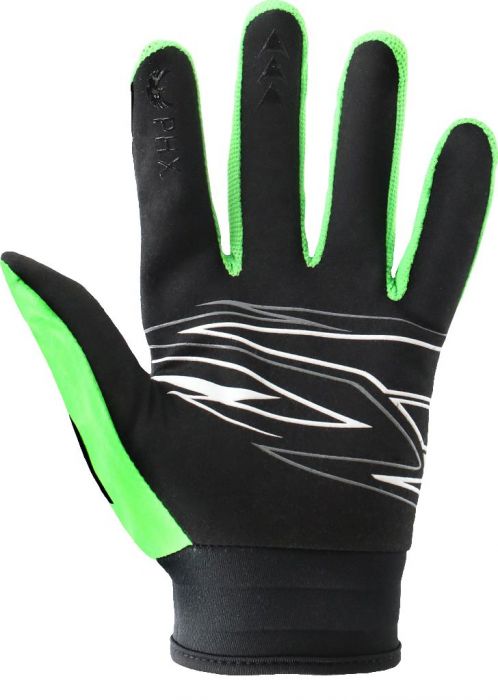 PHX Mudclaw Gloves - Tempest, Green, Youth, Medium