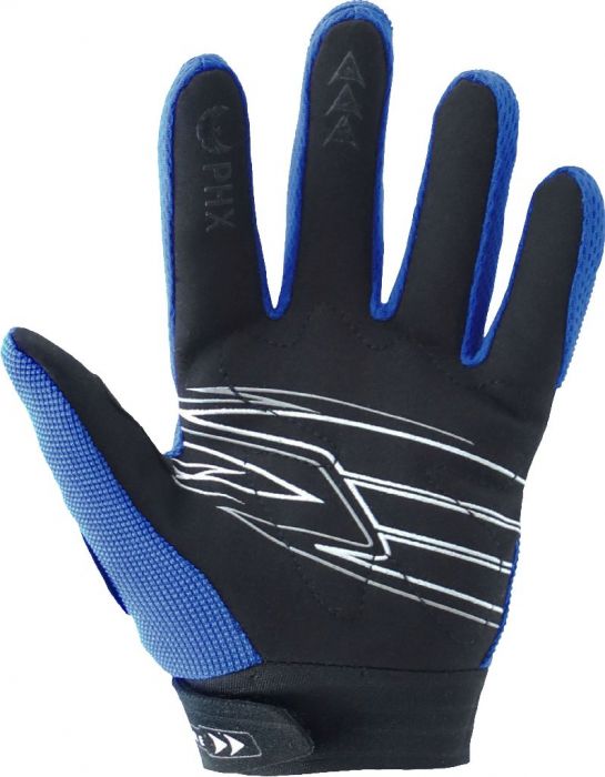 PHX Firelite Gloves - Tempest, Blue, Youth, Large