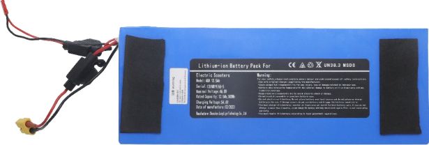 Battery - 36V, 15Ah, 540Wh, Lithium Ion, SHOK Scooters Proton