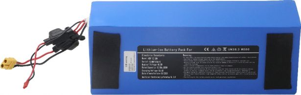 Battery - 36V, 15Ah, 540Wh, Lithium Ion, SHOK Scooters Proton