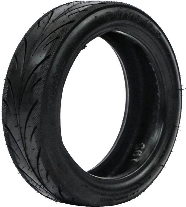 Great Choice Products 10X2.125 Inch Solid Rubber Tire, 50/75-6.1 Scooter  Tire For Gotrax