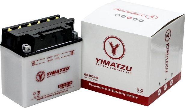 Battery - GB16CL-B Yimatzu, Flooded