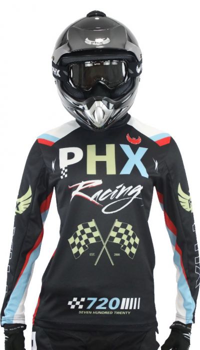 PHX Helios Ride Suit Combo - Jersey and Pants, 720, Youth, Medium (24)