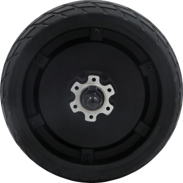Electric Motor & Wheel Assembly - 48V, 800W, SHOK Scooters Graviton