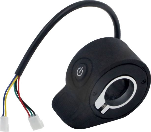 Throttle Assembly - Electric Thumb Throttle Unit, SHOK Scooters Graviton