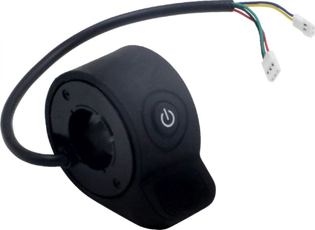 Throttle Assembly - Electric Thumb Throttle Unit, SHOK Scooters Graviton