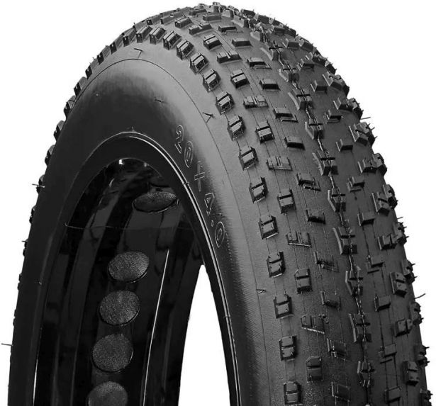 Tire - Wanda 20x4, W1272, E-bike/Fat Bike/Fat Tire/Bicycle, SHOK Scooters Fusion, Pulsar