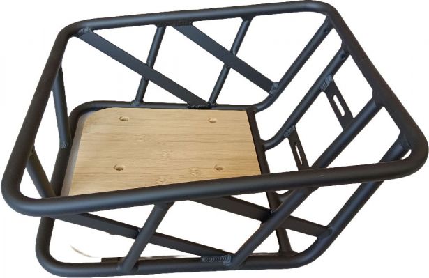 Front Carrier - Front Basket, Aluminum Alloy, SHOK Scooters Fusion