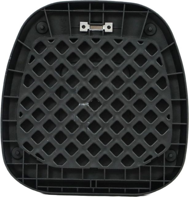 Tail Storage Box - 57L Black Motorcycle & Scooter Trunk, PHX Gen2, Quick Release, Dual Backrest, Corner Reflectors