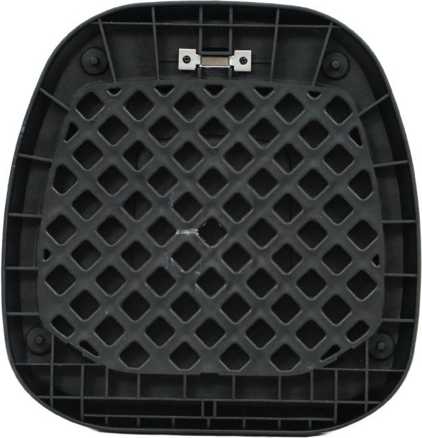 Tail Storage Box - 57L Carbon Motorcycle & Scooter Trunk, PHX Gen2, Quick Release, Dual Backrest, Corner Reflectors