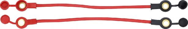 Battery Cable - Battery Wire, Braided, 20cm Length, 3/8 Inch Lugs (Positive and Negative)