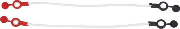 Battery Cable - Battery Wire, 26cm Length, 3/8 Inch Lugs (Positive and Negative)