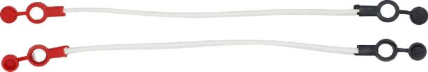 Battery Cable - Battery Wire, 26cm Length, 3/8 Inch Lugs (Positive and Negative)