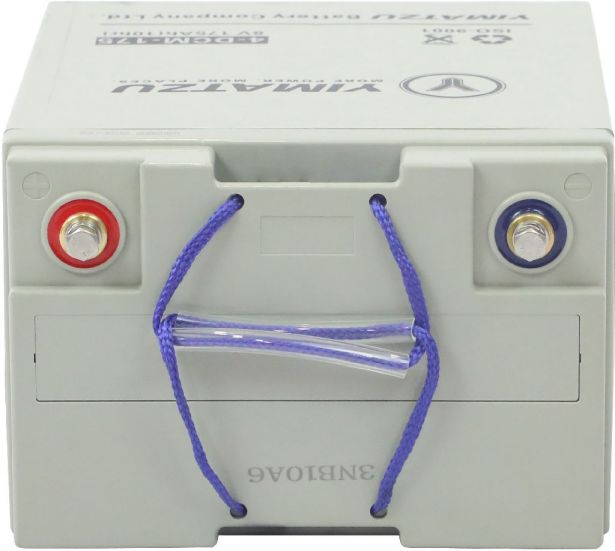 Battery - EV8175 / 4-DCM-175 / 4-EVF-175 / 4-FM-175, Group GC8, AGM, 8V 175Ah, Yimatzu, Threaded Terminals
