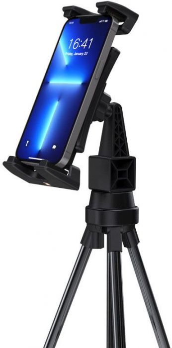 Tripod Mount - Phone & Tablet Stand, Selfie Stick, Upper and Lower Support Profile, Threaded Mounts