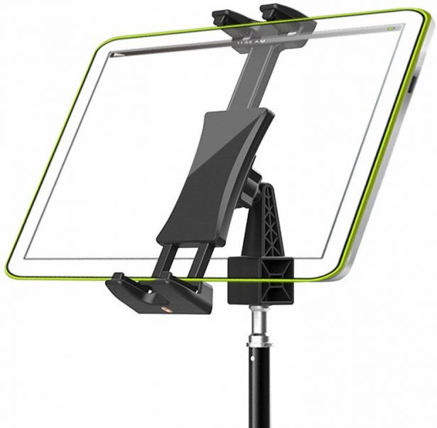 Tripod Mount - Phone & Tablet Stand, Selfie Stick, Upper and Lower Support Profile, Threaded Mounts