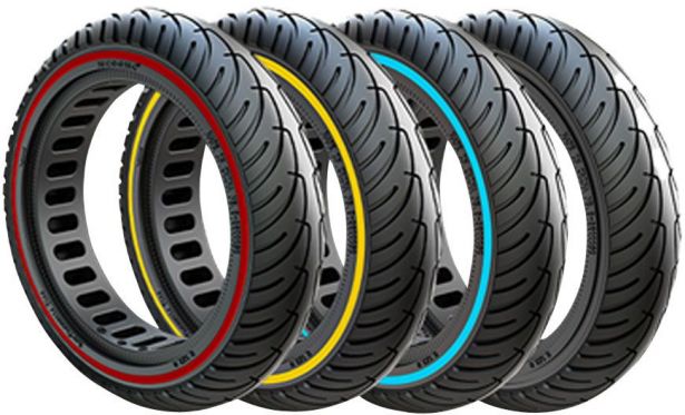 Tire - 8.5x2, Line Honeycomb, Solid