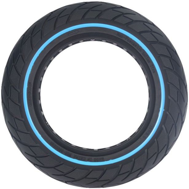 Tire - 10x2.5, Line Honeycomb, Solid, Rim Groove Width 34mm