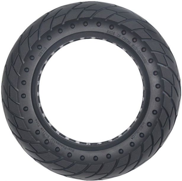 Tire - 10x2.5, Bihoneycomb, Solid, Rim Groove Width 34mm