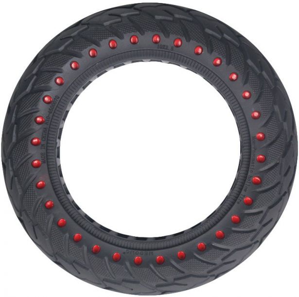 Tire - 10x2.5, Bihoneycomb, Solid, Rim Groove Width 34mm