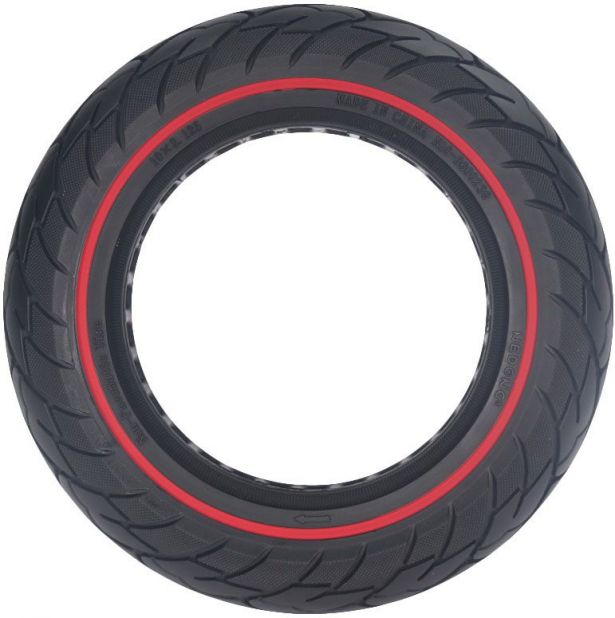 Tire - 10x2.125, Line Honeycomb, Solid