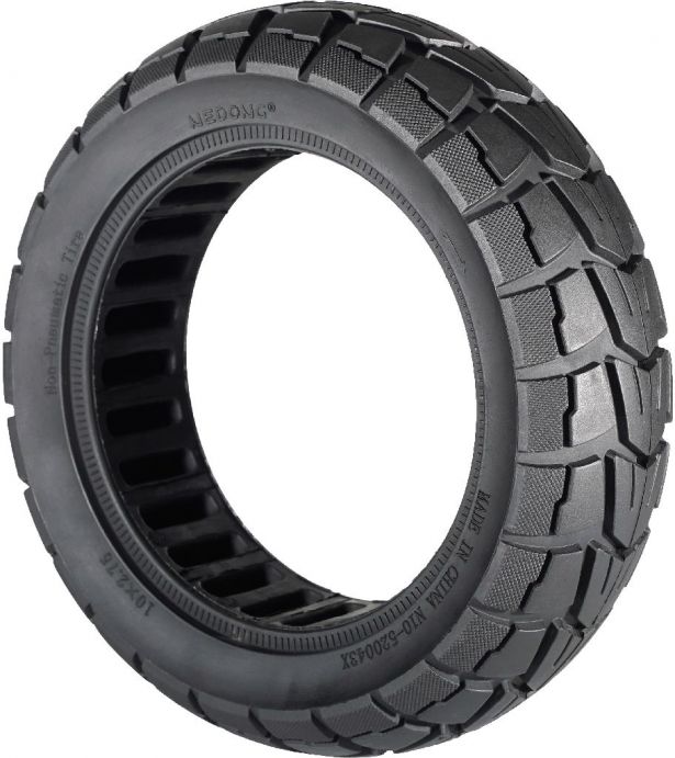 Tire - 10x2.75, Line Honeycomb, Solid, Offroad Tread, Rim Groove Width 53mm