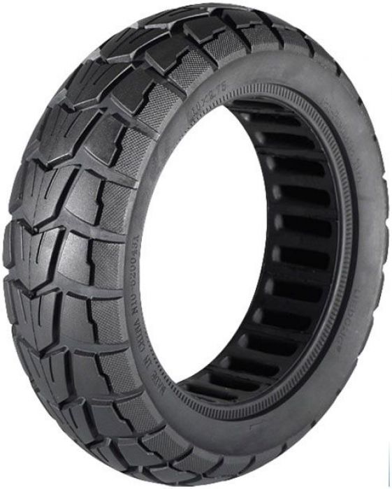 Tire - 10x2.75, Line Honeycomb, Solid, Offroad Tread, Rim Groove Width 53mm