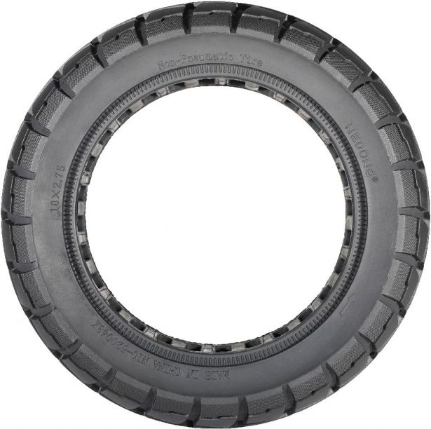 Tire - 10x2.75, Line Honeycomb, Solid, Offroad Tread, Rim Groove Width 53mm