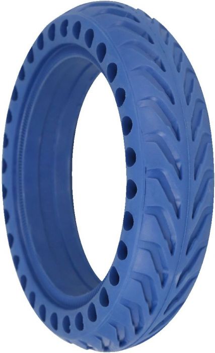 Tire - 8.5x2, Circular Honeycomb, Solid, Red