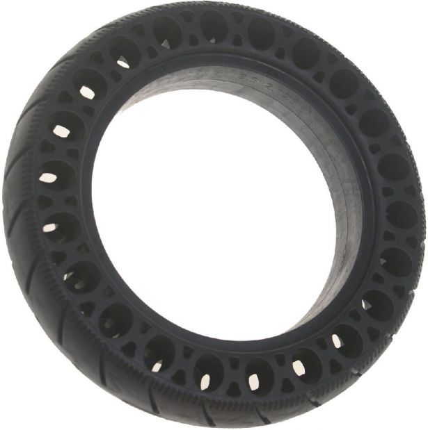 Tire - 9.5x2, Circular Honeycomb, Solid, Black