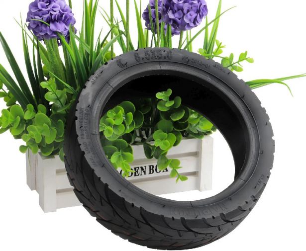 Tire - 8.5x3 with Valve, Offroad, Medium Grip Tread