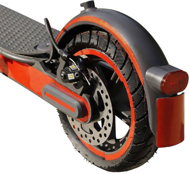 Tire - 8.5x3 with Valve, Offroad, Medium Grip Tread