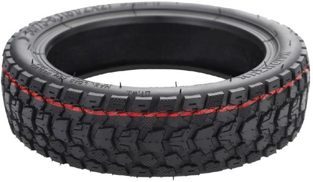 Tire - 8.5x2, 50/75-6.1 tire with Valve, Offroad / Winter / Snow, High Grip Tread