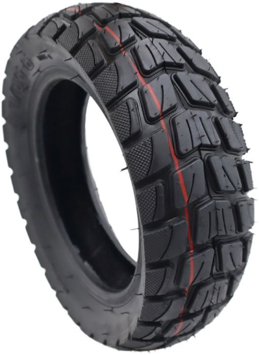 Tire - 10x3, 80/65-6 with Valve, Offroad / Winter / Snow, High Grip Tread
