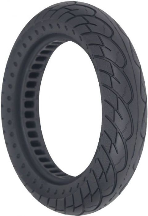 Tire - 12x2.5, Bihoneycomb, Solid, Rim Groove Width 25mm