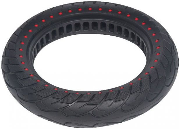 Tire - 12x2.5, Bihoneycomb, Solid, Rim Groove Width 25mm