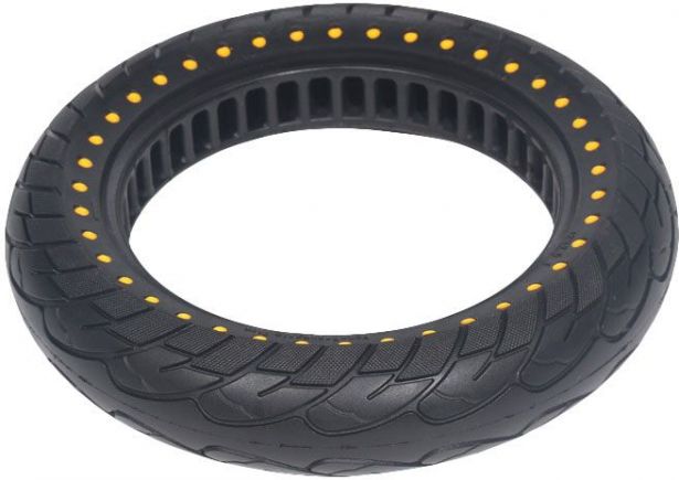 Tire - 12x2.5, Bihoneycomb, Solid, Rim Groove Width 25mm