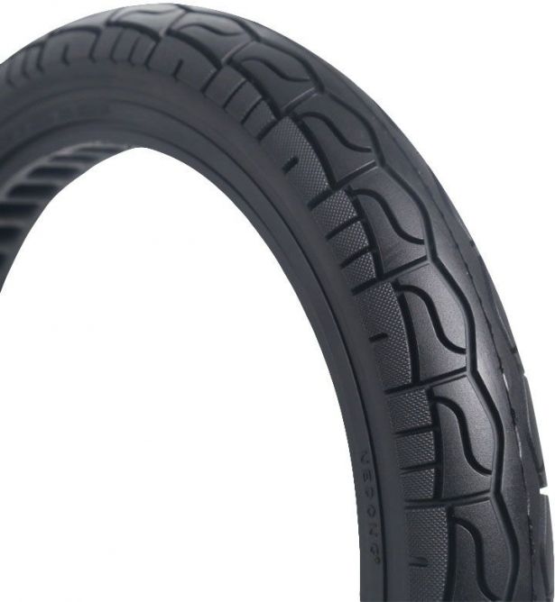 Tire - 16x2.125, Line Honeycomb, Solid, Rim Groove Width 30mm