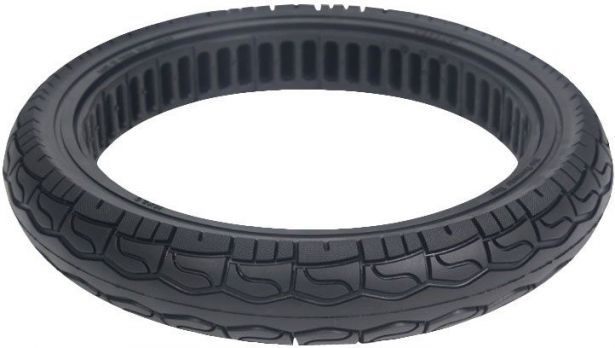 Tire - 16x2.5, Line Honeycomb, Solid, Rim Groove Width 38mm