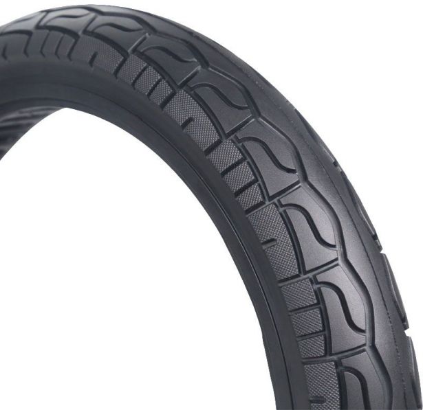 Tire - 16x2.5, Line Honeycomb, Solid, Rim Groove Width 38mm