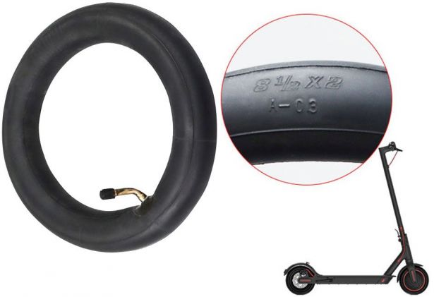 Inner Tube - 8.5x2, 50-156, with 45 Degree Valve Stem