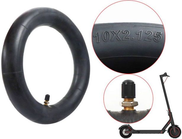 Inner Tube - 10x2.125 with Straight Valve Stem