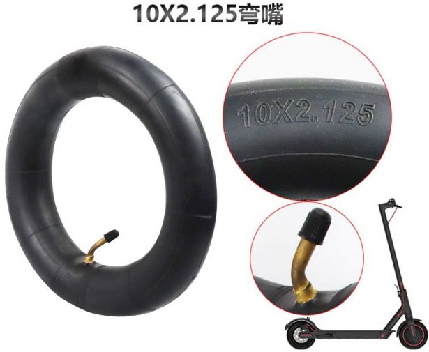 Inner Tube - 10x2.125 with 45 Degree Valve Stem