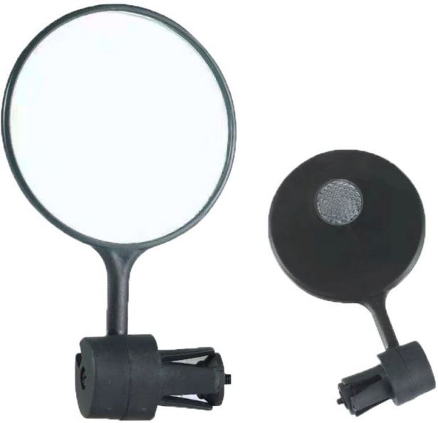 Mirror - Universal, Glass Plane Mirror, Diameter 78mm (3.07