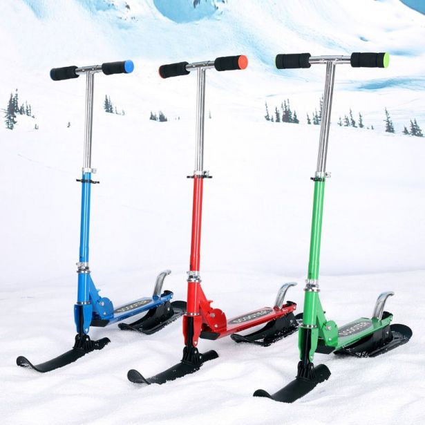 Scooter - Snow and Street 3-in-1 Transformer, Type 2, Green