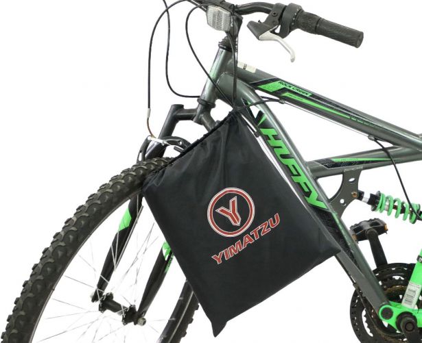 Yimatzu Cover Collection - Bicycle / Ebike Cover, 210D, 80gsm, Oxford, PU1000mm Coated, XL, Black&Silver